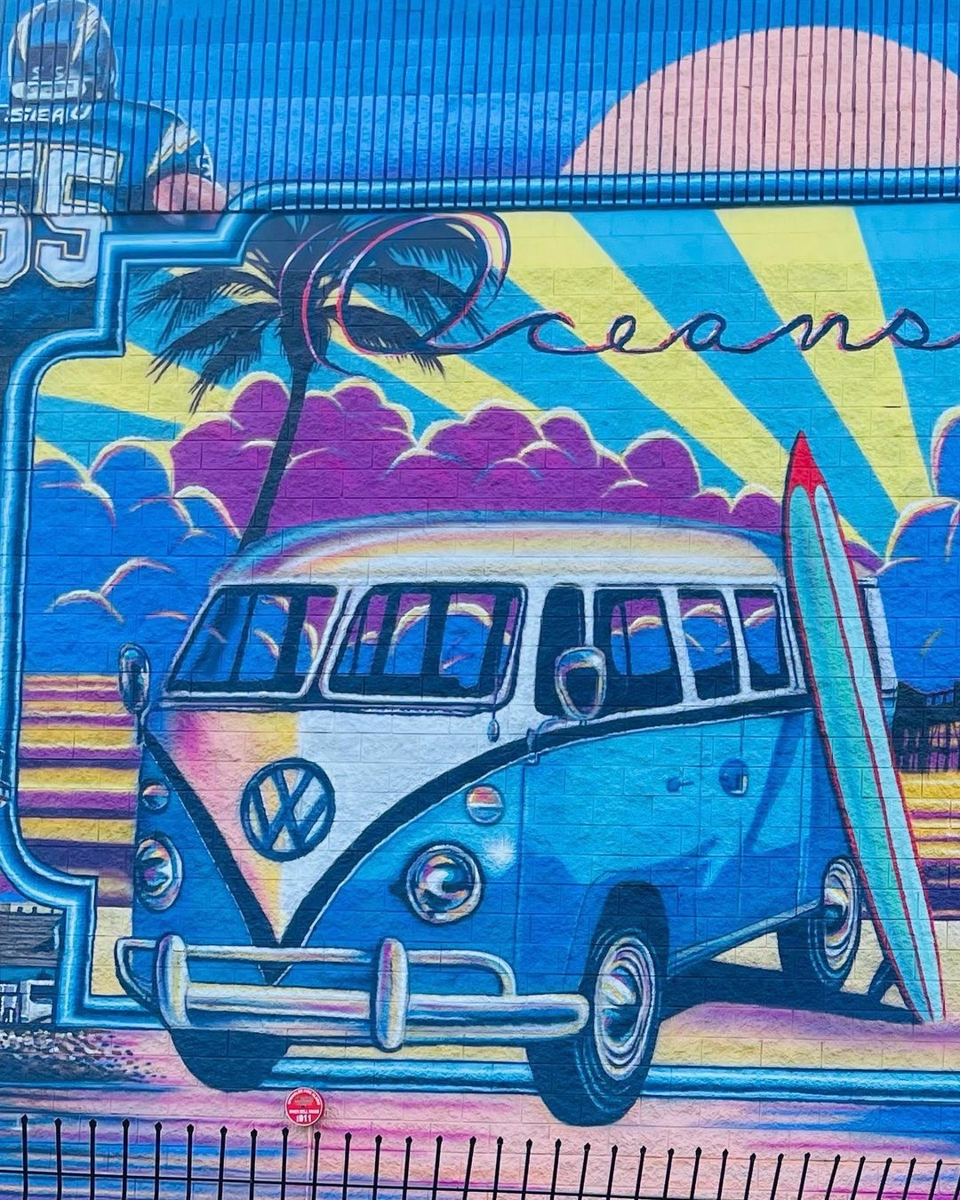 Oceanside hidden gem, mural celebrating Oceanside Community