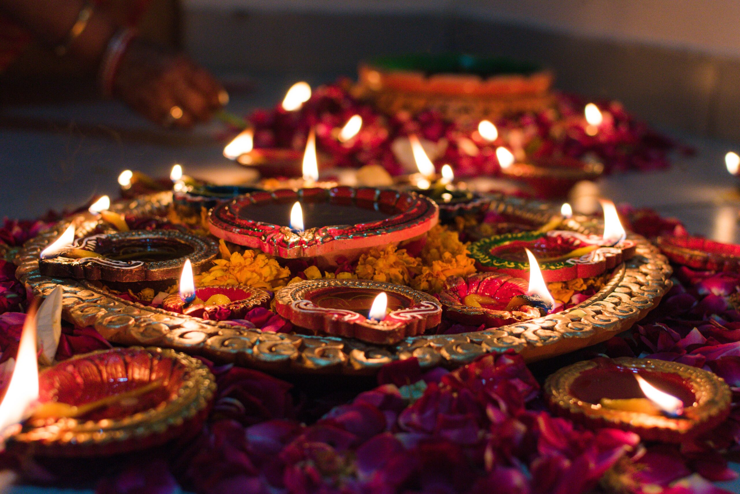 diwali, le lampade in terracotta nel festival indiano della luce