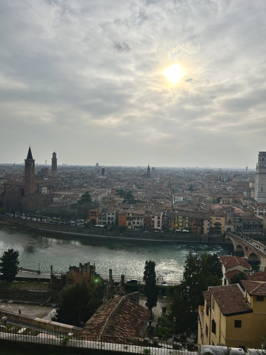 Verona veduta da Castel San Pietro