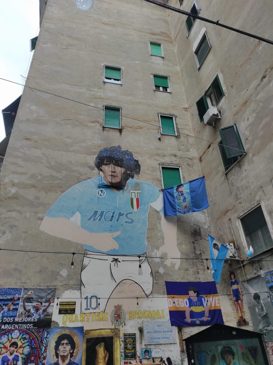 Quartiere Maradona a Napoli